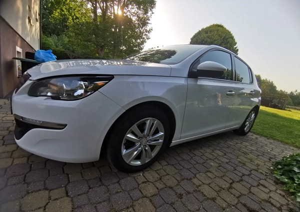 Peugeot 308 cena 25700 przebieg: 230000, rok produkcji 2014 z Kościerzyna małe 232